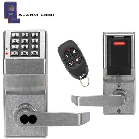 ALARM LOCK Access Control Lever Lock T2 SFIC Core Prep Lockdown Indicator and Keyfob US26D ALL-DL2700LD-IC-26D